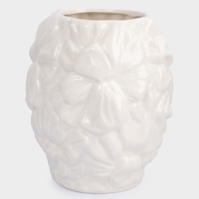 Изображение товара Ваза Anna Lafarg Blossom 20 см молочная керамика