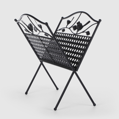 Изображение товара Подставка для журналов Ningde Qinyuan Gabriele 38x26x38 см черная