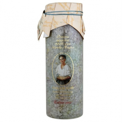 Изображение товара Соль для ванны Первое решение Тонизирующая боярышник и шиповник 800 гр