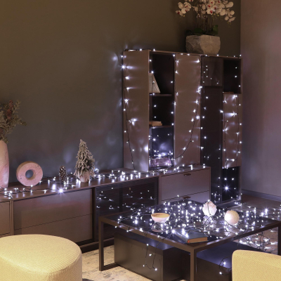 Изображение товара Гирлянда уличная Lotti 500 белых maxiLEDs со стартовым шнуром