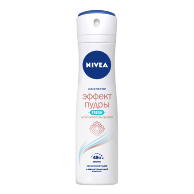 Изображение товара Дезодорант спрей Nivea Эффект пудры fresh 150 мл