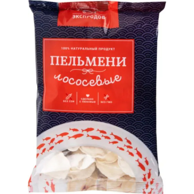 Изображение товара Пельмени Экспродов лососевые 500 г