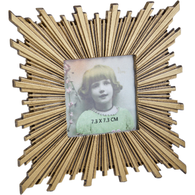 Изображение товара Фоторамка настольная Glasar для фото 5х5 см/ 16х2х16 см