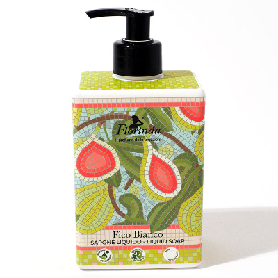 Изображение товара Жидкое мыло Florinda Итальянская Мозаика Белый инжир 500 мл универсальное средство