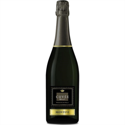 Изображение товара Игристое вино белое сухое "Montevi" Cuvee Brut, 0,75 л