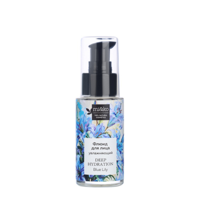 Изображение товара Флюид Miko Blue Lily для лица увлажняющий 30 мл