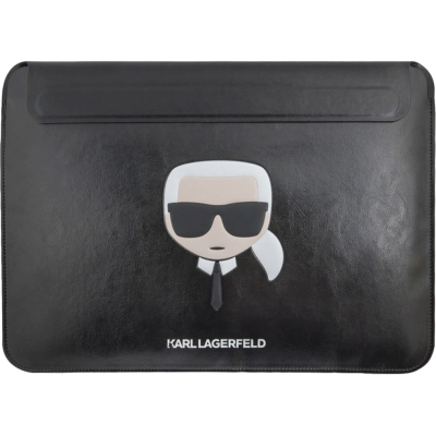 Изображение товара Чехол для ноутбука Karl Lagerfeld Ikonik Sleeve черный