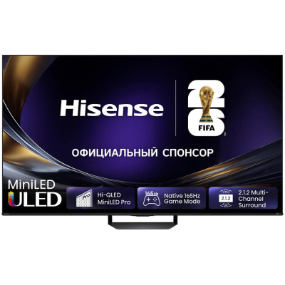 Изображение товара Телевизор Hisense 55U7S PRO (2026) 55" 4K UHD Mini-LED Smart TV Изображение товара Телевизор Hisense 55U7S PRO (2026) 55" 4K UHD Mini-LED Smart TV