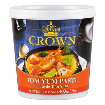 Изображение товара Паста Том Ям Crown кисло-сладкая 400 г суп быстрого приготовления тайский вкус Изображение товара Паста Том Ям Crown кисло-сладкая 400 г суп быстрого приготовления тайский вкус