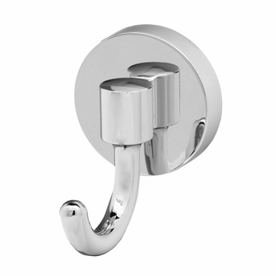 Изображение товара Крючок одинарный Wasserkraft латунь хром 5.5 см универсальный надежный стильный Изображение товара Крючок одинарный Wasserkraft латунь хром 5.5 см универсальный надежный стильный