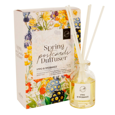 Изображение товара Ароматический диффузор Aroma Harmony утро в провансе 30 мл подарочная упаковка