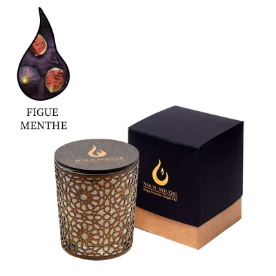 Изображение товара Аромасвеча Nour Bougie Stockholm Figue menthe 450 г