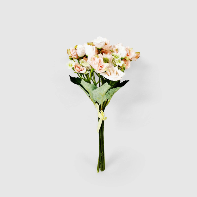 Изображение товара Букет из мелких роз Конэко-О персиковый искусственный цветок