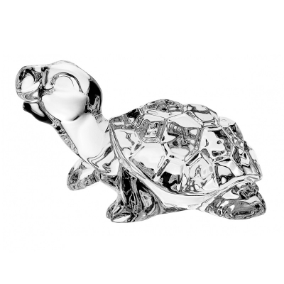 Изображение товара Статуэтка из хрусталя Crystal Bohemia Черепаха БПХ189, настольная коллекционная фигурка