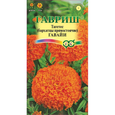 Изображение товара Бархатцы Гавриш Гавайи (Тагетес) 0,3 г Изображение товара Бархатцы Гавриш Гавайи (Тагетес) 0,3 г