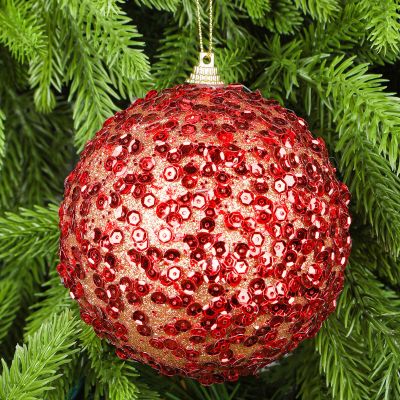 Изображение товара Ёлочный шар Ad trend NY 10 см в ассортименте новогодние украшения