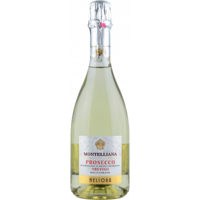 Изображение товара Игристое вино Montelliana Meliora Millesimato Prosecco Treviso DOC белое сухое, 0,75 л