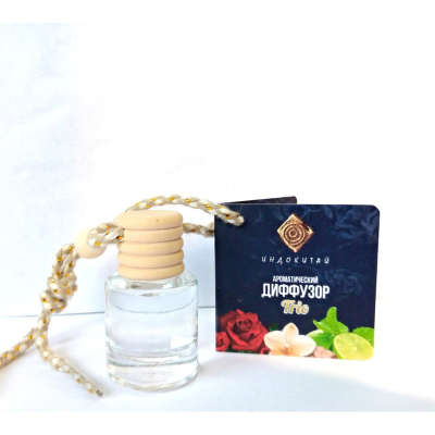 Изображение товара Аромадиффузор Индокитай на подвеске 8 мл лайм роза сандал стильный ароматизатор для авто