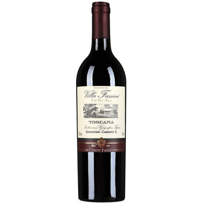 Изображение товара Вино красное сухое "Villa Fassini" Rosso, Toscana IGT 0,75 л