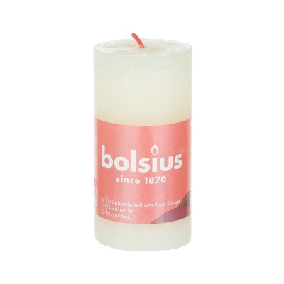 Изображение товара Декоративная свеча Bolsius shine 10х5 см жемчужная для интерьера