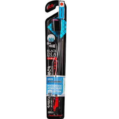 Изображение товара Зубная щетка DentalPro Black Diamond ультра слим жесткая для эффективной чистки