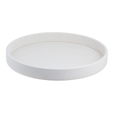 Изображение товара Поднос круглый Togas Айви экрю d-41