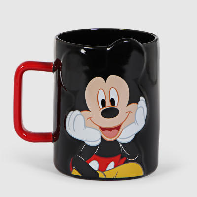 Изображение товара Кружка Disney Микки Маус 500 мл фарфор черная подарочная упаковка