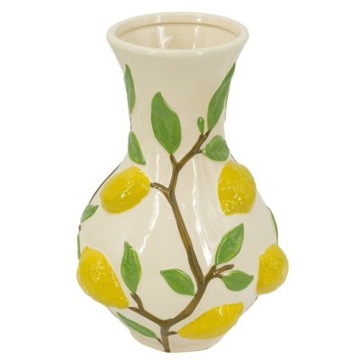 Изображение товара Ваза Glasar с лимонами 23х23х35 см