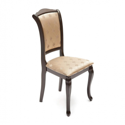 Изображение товара Стул TC tobacco классический итальянский из гевеи и ткани 96 см