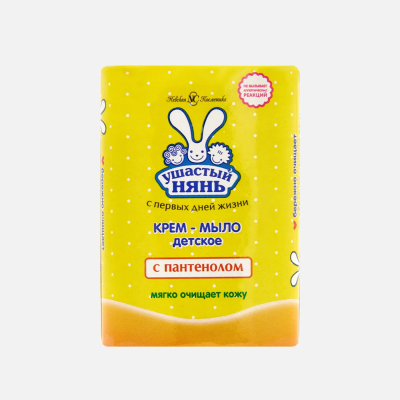 Изображение товара Ушастый нянь крем-мыло с пантенолом 90 г - для детей