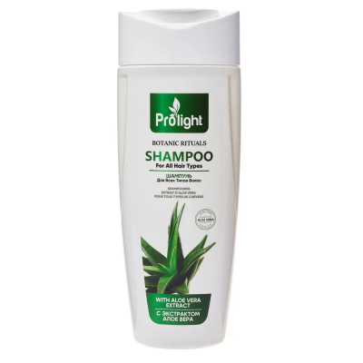 Изображение товара Шампунь PROLIGHT BOTANICAL RITUALS для всех типов волос с экстрактом Алоэ Вера 400мл Изображение товара Шампунь PROLIGHT BOTANICAL RITUALS для всех типов волос с экстрактом Алоэ Вера 400мл