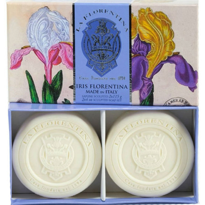 Изображение товара Набор мыла La Florentina Флорентийский ирис, 2x115 г подарочная упаковка