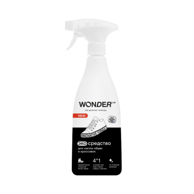 Изображение товара Экосредство Wonderlab для чистки обуви и кроссовок 550 мл Изображение товара Экосредство Wonderlab для чистки обуви и кроссовок 550 мл