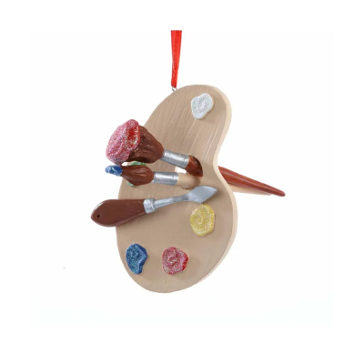 Изображение товара Игрушка елочная Kurt S. Adler палитра с красками 10 см