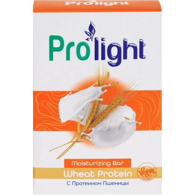 Изображение товара Твердое туалетное мыло PROLIGHT с протеином пшеницы 80 г уход за руками Изображение товара Твердое туалетное мыло PROLIGHT с протеином пшеницы 80 г уход за руками