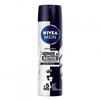 Изображение товара Дезодорант-антиперспирант Nivea Невидимый для черного и белого 150 мл