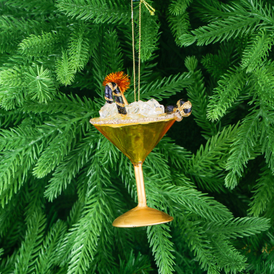 Изображение товара Игрушка ёлочная Goodwill коктейль в ассортименте 14 см