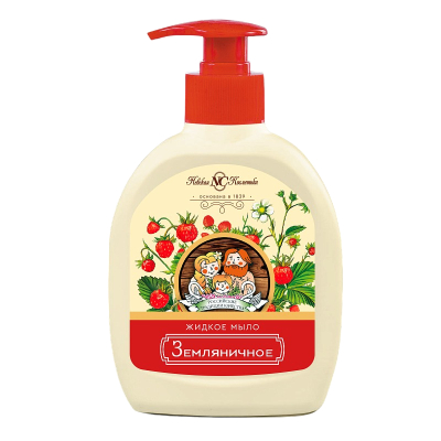 Изображение товара Мыло жидкое Невская косметика земляничное 300 мл