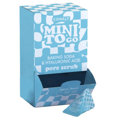 Изображение товара Скраб для лица Consly с содой и гиалуроновой кислотой 7гХ25шт Изображение товара Скраб для лица Consly с содой и гиалуроновой кислотой 7гХ25шт