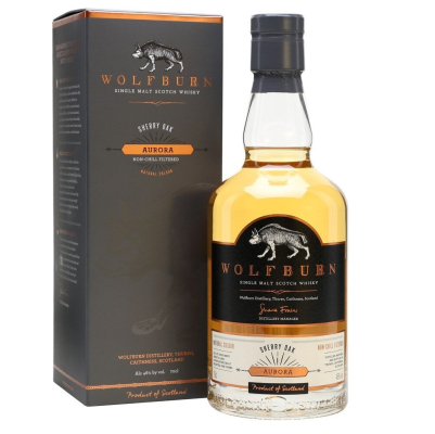 Изображение товара Виски односолодовый Wolfburn, "Aurora",  в подарочной упаковке, 0.7 л