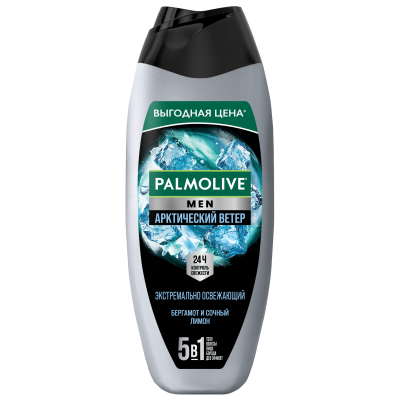 Изображение товара Гель для душа Palmolive Men "Арктический Ветер" Экстремально Освежающий, 450 мл