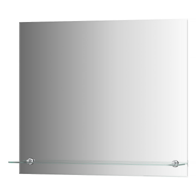 Изображение товара Зеркало Evoform с фацетом и полочкой 70х60 см