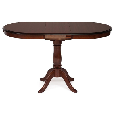 Изображение товара Стол раскладной ТС Solerno дерево гевея/мдф коричневый 70х100+29х75 см