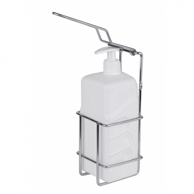 Изображение товара Локтевой дозатор Teknotel для дезинфицирующих средства 1000 мл