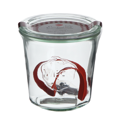 Изображение товара Банка Einkochwelt Weck 580 мл стекло с крышкой и зажимами для консервирования