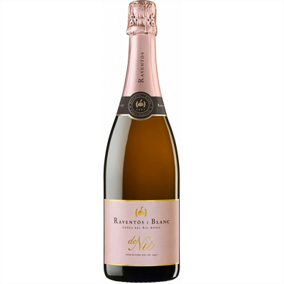 Изображение товара Игристое вино розовое сухое Raventos i Blanc, "De Nit" Extra Brut Rose, 0,75 л