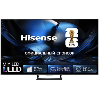 Изображение товара Телевизор Hisense 65U7S 65" 4K UHD Mini-LED (2026) Изображение товара Телевизор Hisense 65U7S 65" 4K UHD Mini-LED (2026)