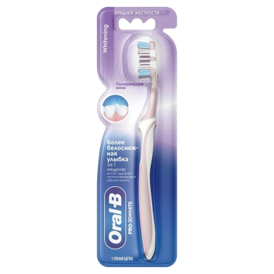 Изображение товара Зубная щётка Oral-B Pro 3D White отбеливание 1 шт