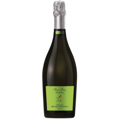 Изображение товара Игристое вино Cielo e Terra Bio Bio Bubbles белое сухое, 0,75 л