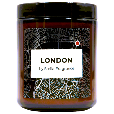 Изображение товара Ароматическая свеча Stella Fragrance London 250 г с натуральными восками